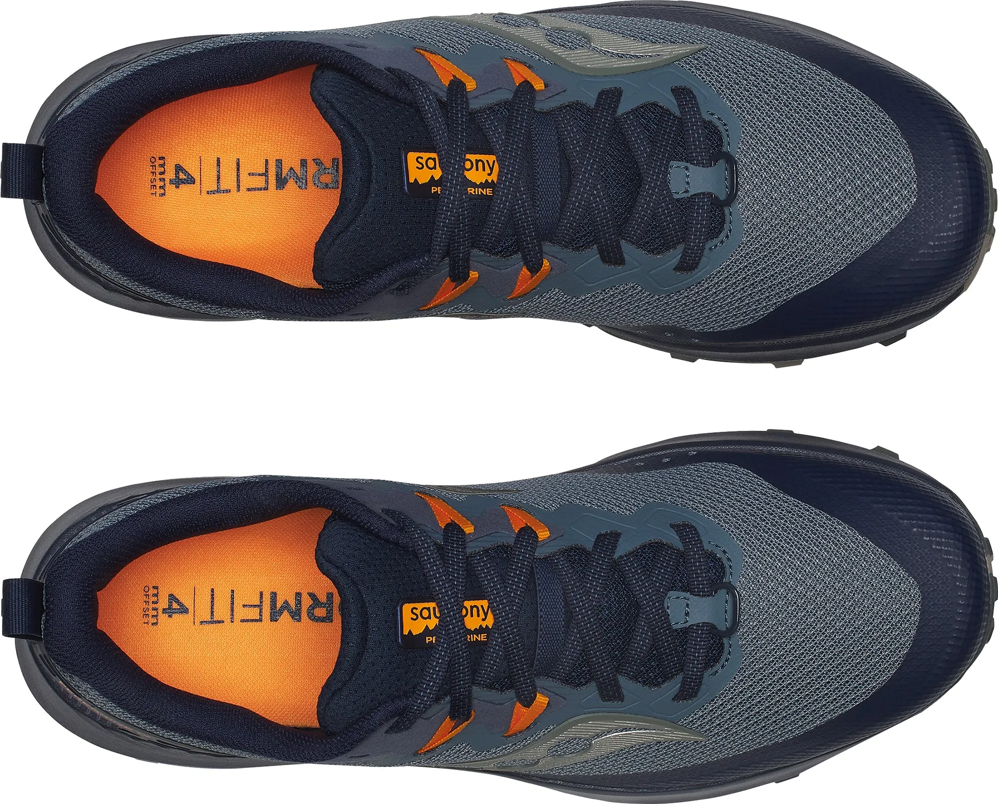 Fit Routine Saucony Peregrine 14 Mens Trail Running Shoes - Blue
