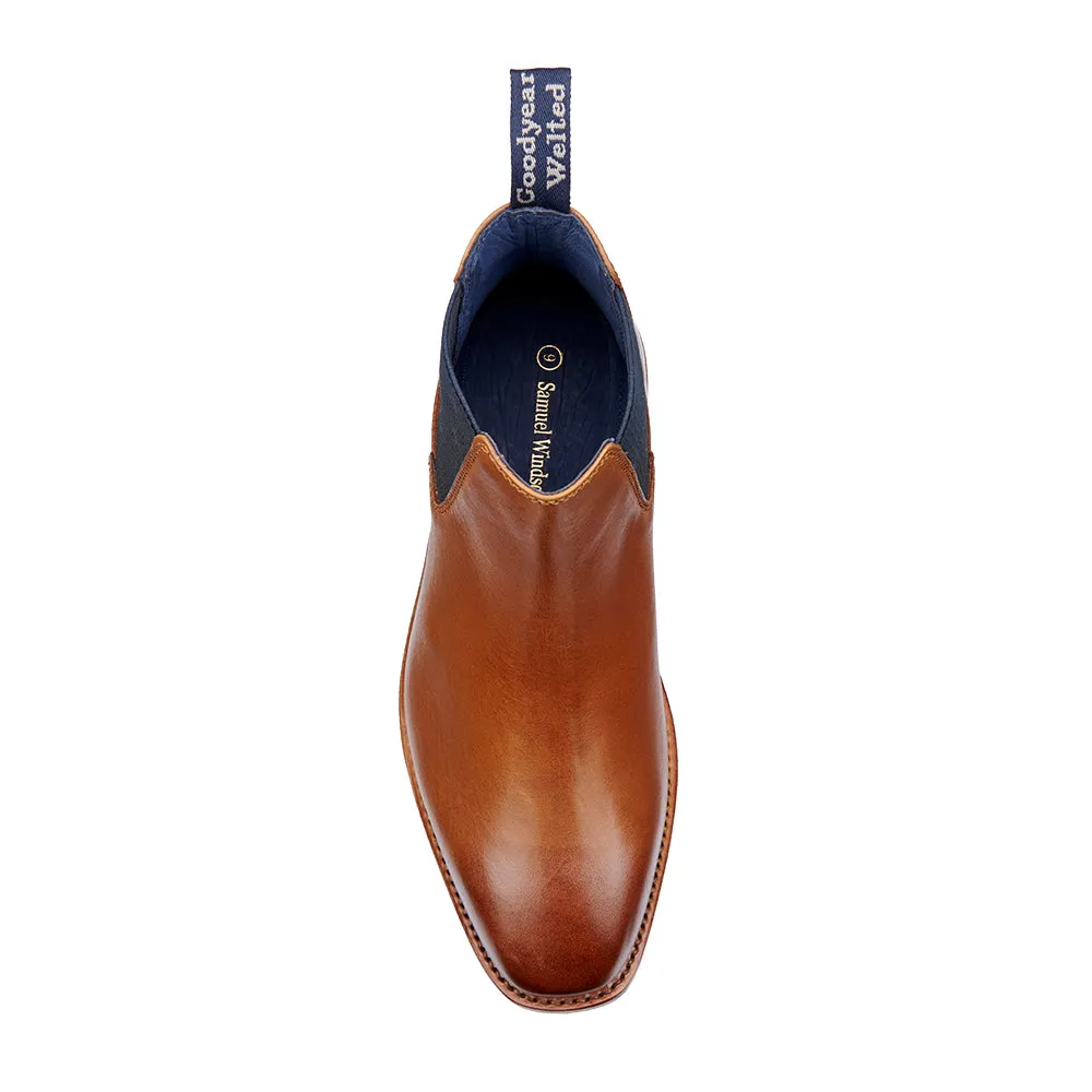 Vanguard Chelsea Boot - Tan Street Smart Boots