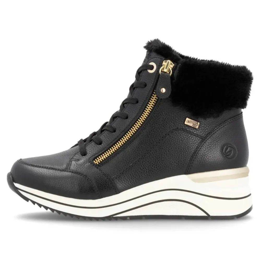 Remonte D0T77 Eleni Black Boot (Women's) Arctic Footwear Protection