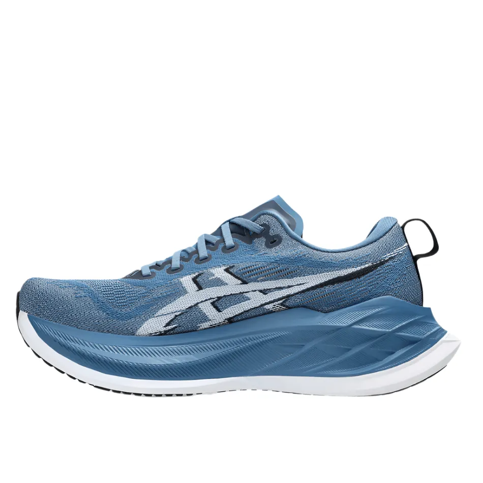 adjustable - straps ASICS Unisex Superblast 2 Running Shoes in Winter Sea/White AW25