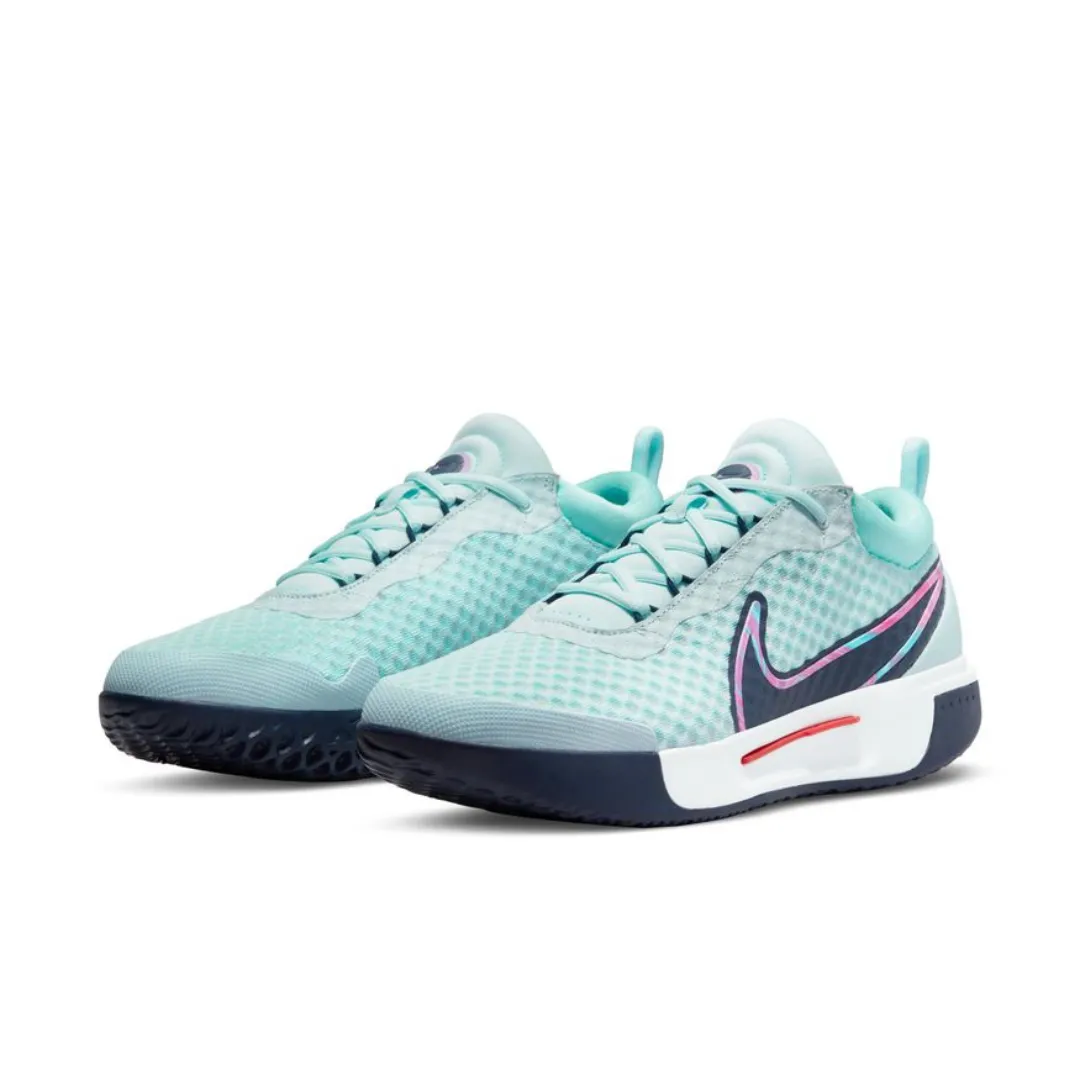 Nike Court Zoom Pro Glacier Blue Midnight Navy White Men's Hard Court Tennis Shoes Everyday Gear Beginner Runners