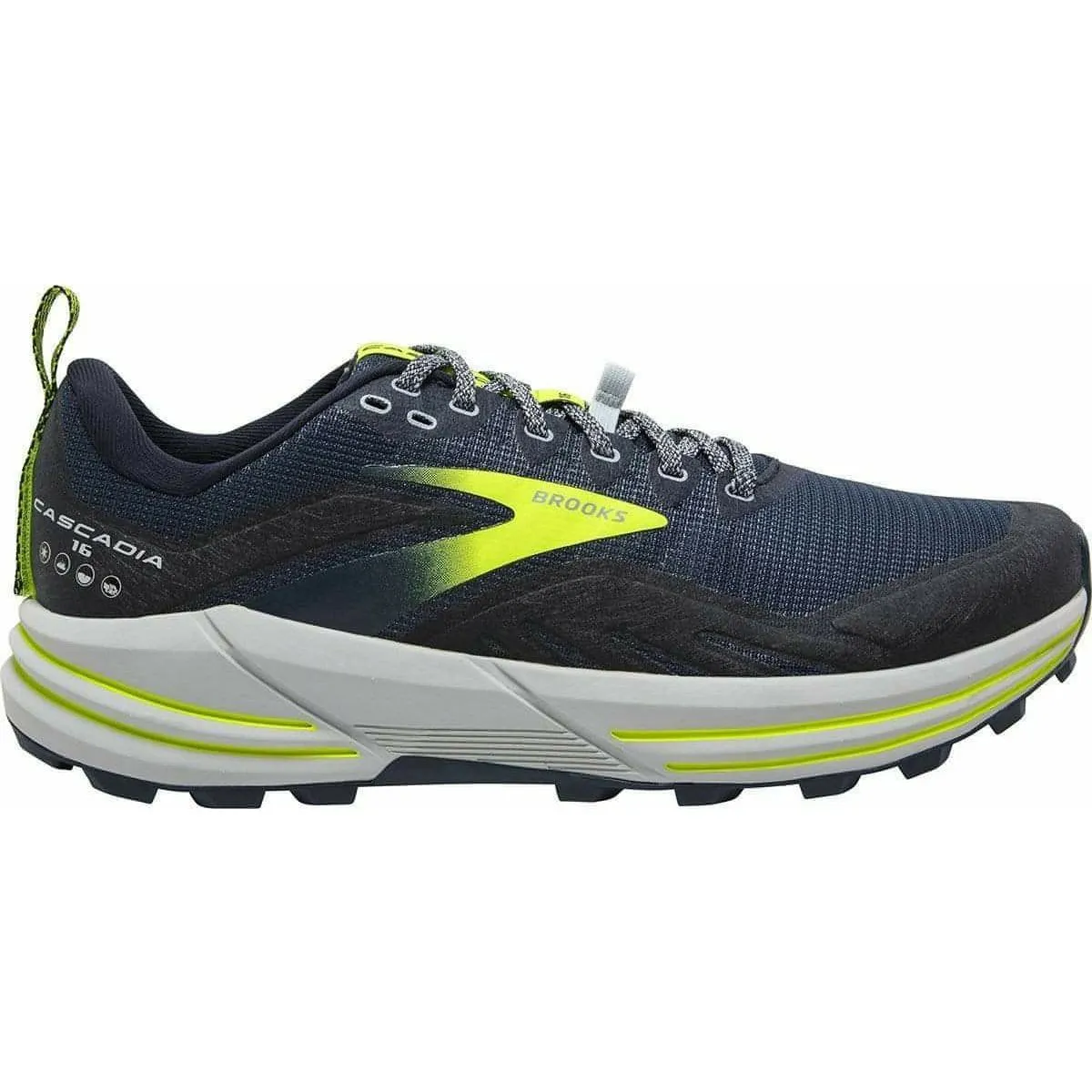 Any Routine Air Flow Brooks Cascadia 16 Mens Trail Running Shoes - Grey