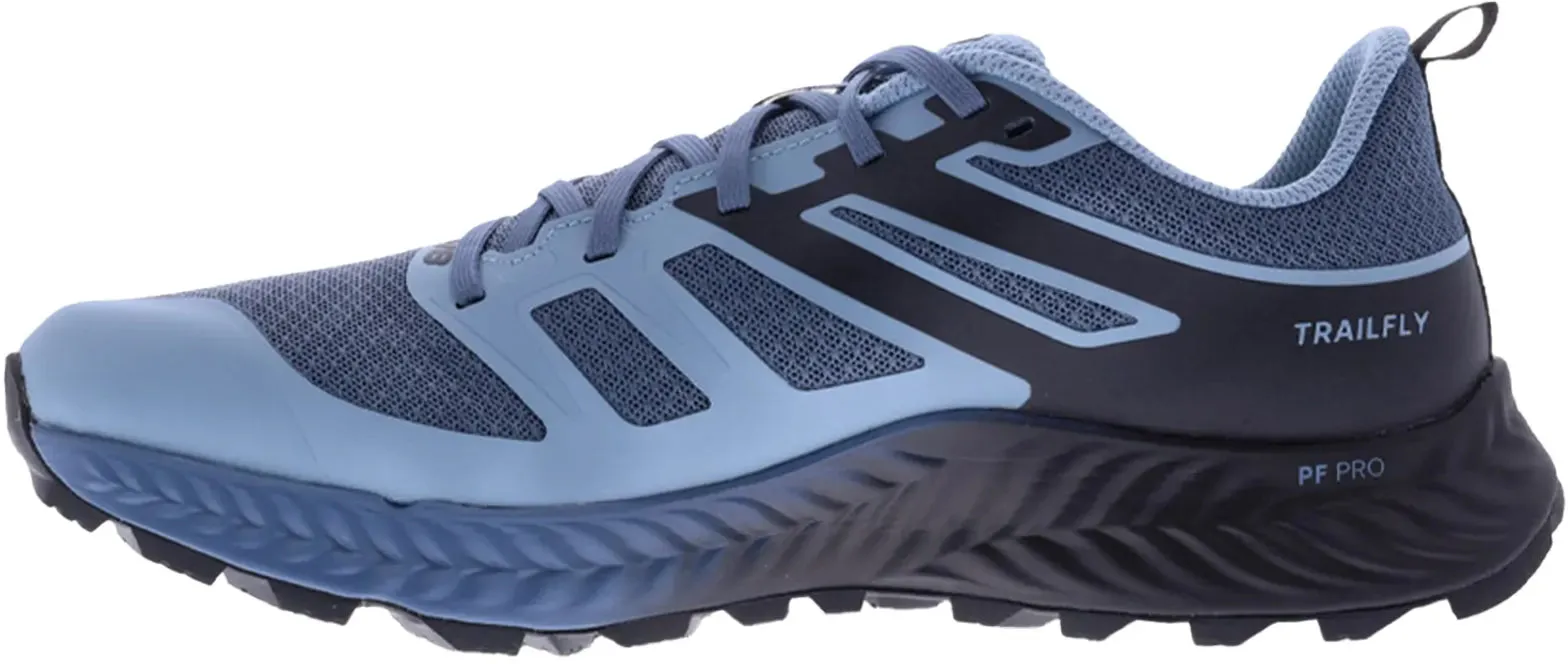 Inov8 TrailFly Womens Trail Running Shoes - Blue Midfoot structure offers consistent responsiveness Soft lining offers a smooth feel during active wear