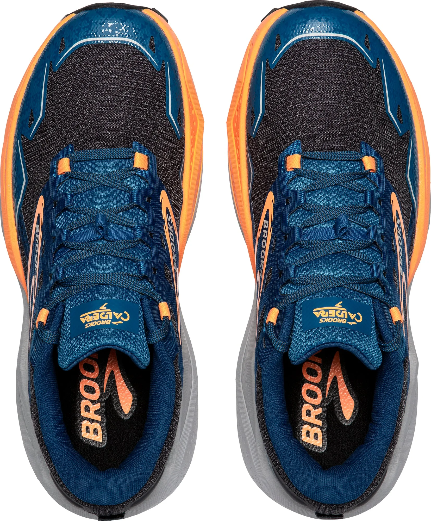 Brooks Caldera 7 Mens Trail Running Shoes - Blue Pure Motion