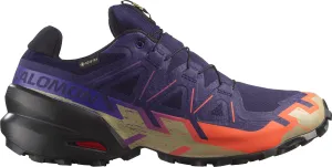 Salomon Speedcross 6 GORE-TEX Mens Trail Running Shoes - Blue Sweat Control Urban Training
