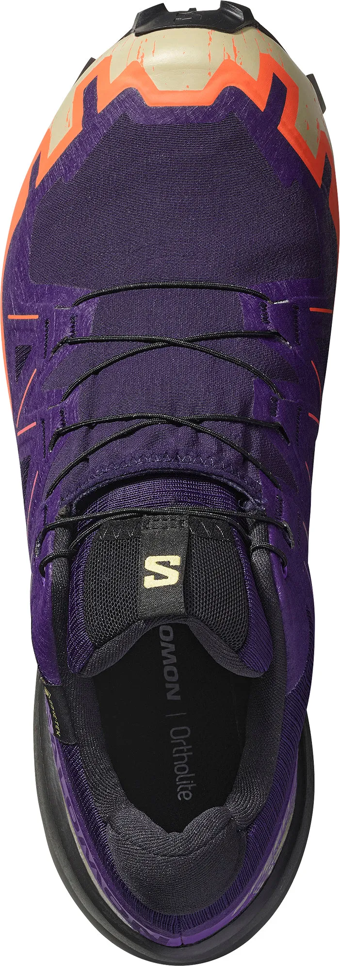 Salomon Speedcross 6 GORE-TEX Mens Trail Running Shoes - Blue Adaptive foam promotes comfort across long sessions Ergonomic Build