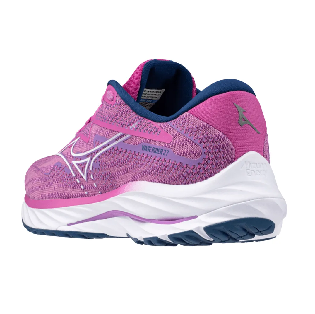Track and field Dark color choice Mizuno Wave Rider 27 Women's Running Shoes AW23
