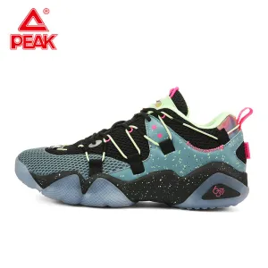 PEAK TAICHI Sport Basketball Shoes Lightweight Casual Men's Sneakers Summer Breathable Mesh Outdoor Sports Shoes E02757E Supportive Design
