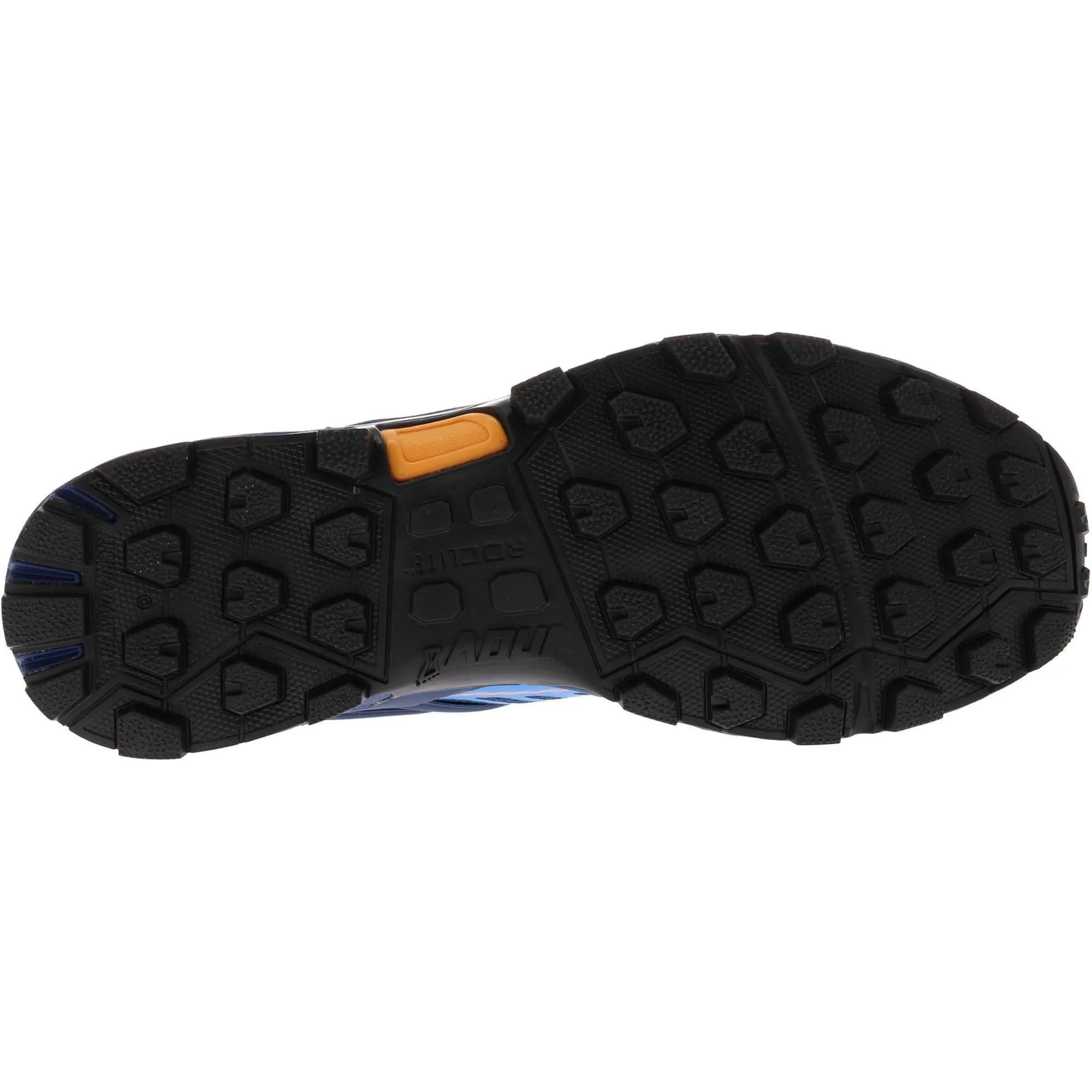 Smart Design Outsole grooves promote better grip and motion control Inov8 Roclite Ultra G 320 Mens Trail Running Shoes - Blue