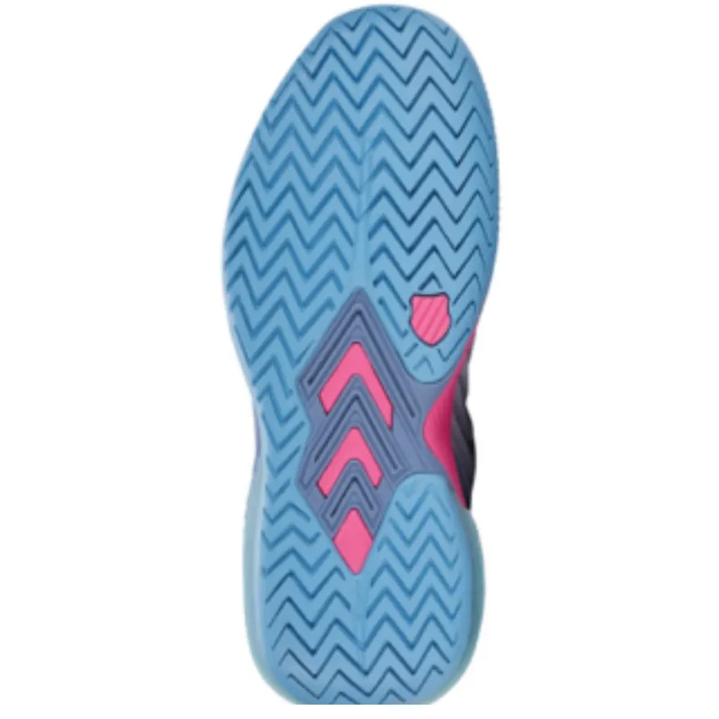 Minimal Look K Swiss Ultrashot 3 Women Tennis Shoes - Infinity/Blue Blizzard/Heritage Blue
