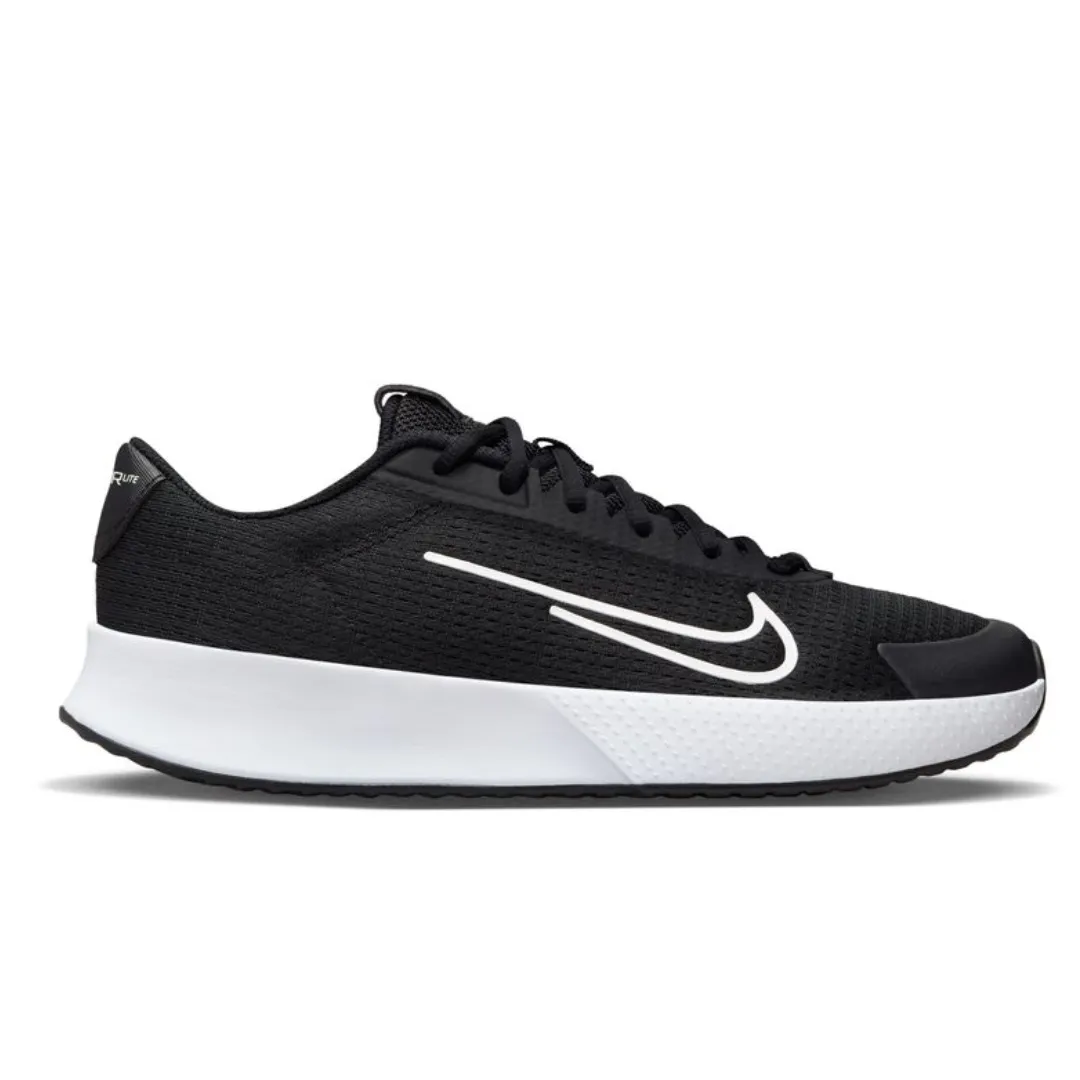 Nike Court Vapor Lite 2 Women Tennis Shoes - Black/White Neutral Color