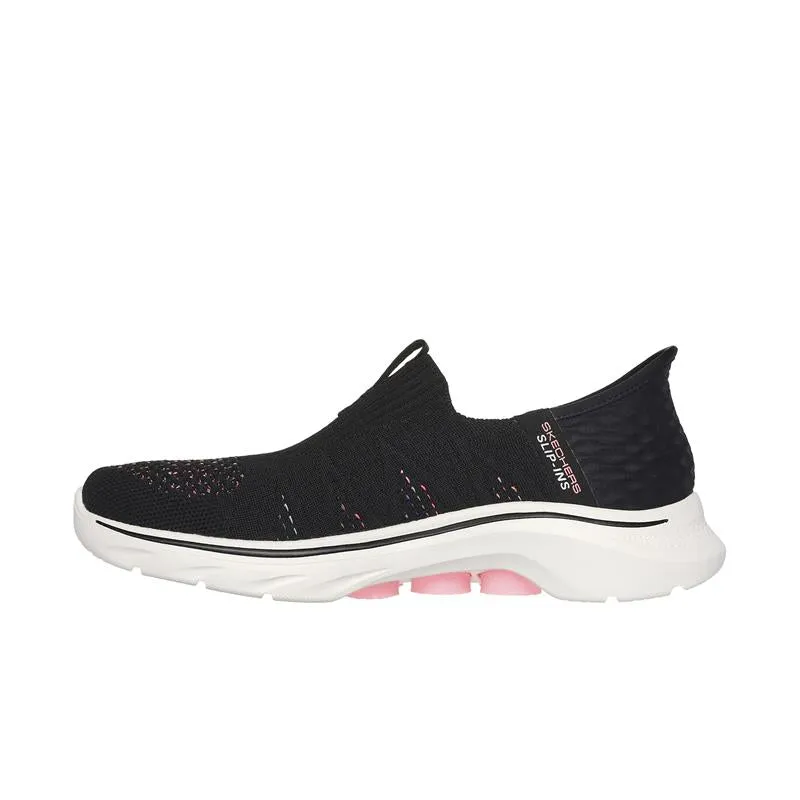 SLIP-INS: GO WALK 7 - 125222/BKMT Comfy Ready Slip Active Slip On