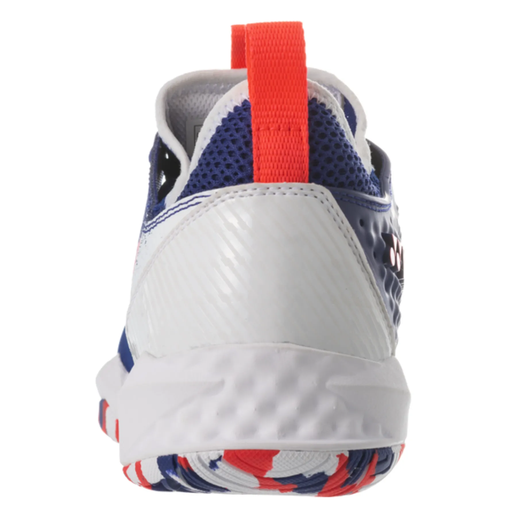 Long Walk Yonex  2022 Fusion Rev 4 Mens All Court Tennis Shoes - White/Royal Blue