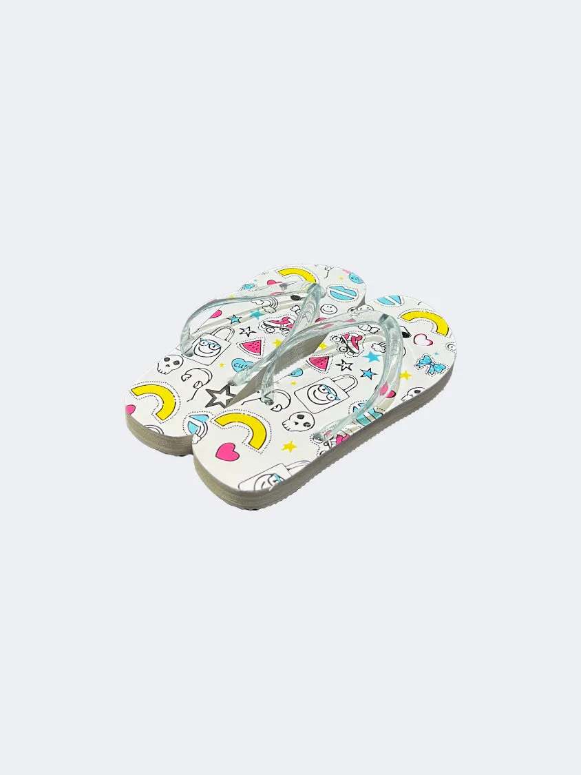 Swim Edge Oil And Gaz Sheet Kids Beach Slippers Multicolor