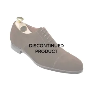 Smooth Leather Modern Look Lonsdale Dark Brown Calf Suede
