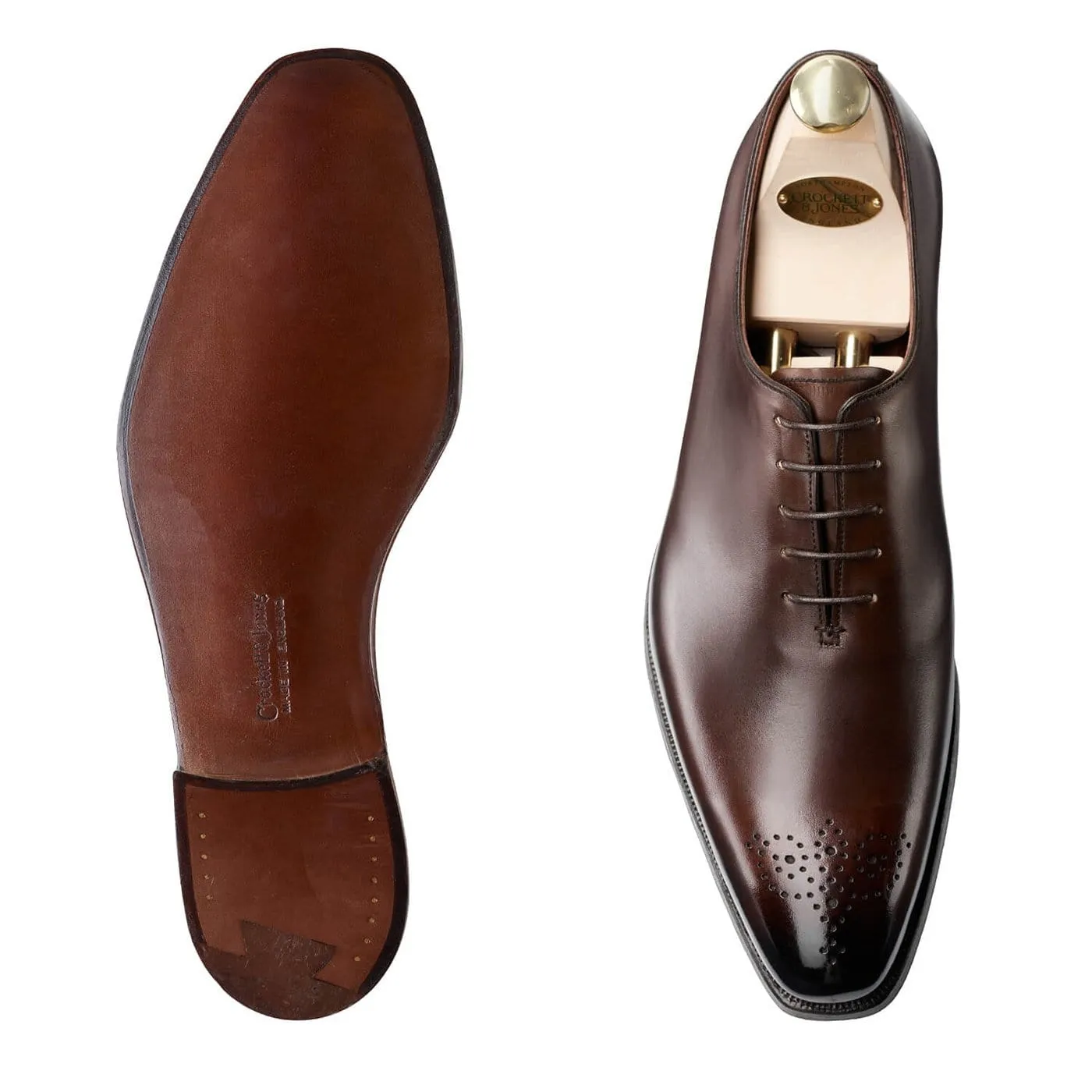 Weymouth 2 Dark Brown Antique Calf Street Fit Shoes