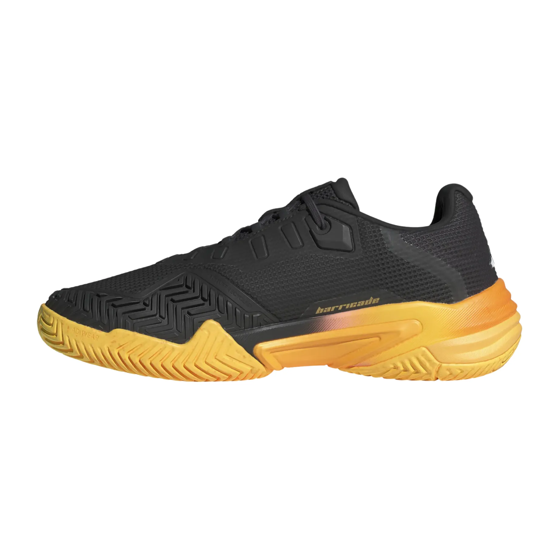 Functional Fit Functional Wear Adidas Barricade 13 Men Tennis Shoes - Aurora Black/Zero Metalic/Spark