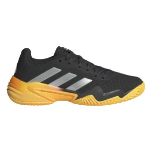 Lightweight Upper Stylish Adidas Barricade 13 Men Tennis Shoes - Aurora Black/Zero Metalic/Spark