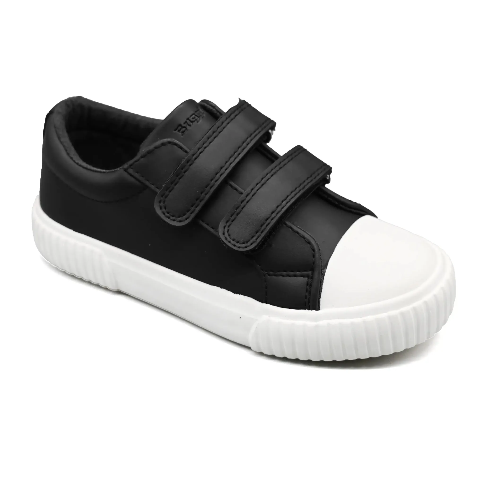 Loafer Style Buggies Bobby Kids Shoes - Black
