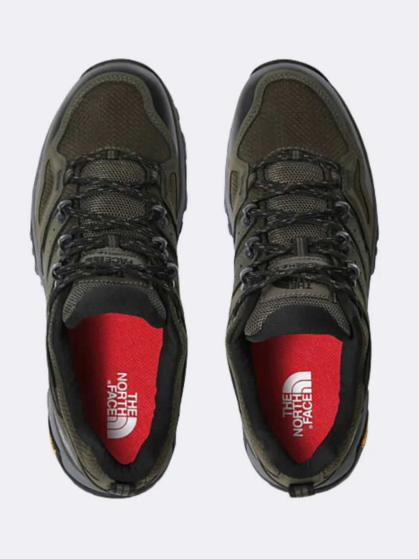 The North Face Hedgehog Men Hiking Shoes Taupe Green/Black Weather Toughness