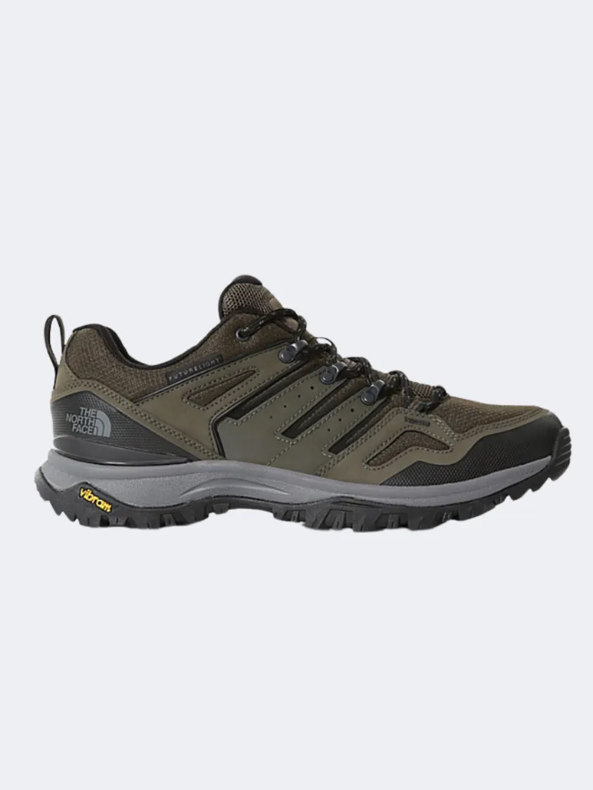 All-terrain Performance The North Face Hedgehog Men Hiking Shoes Taupe Green/Black