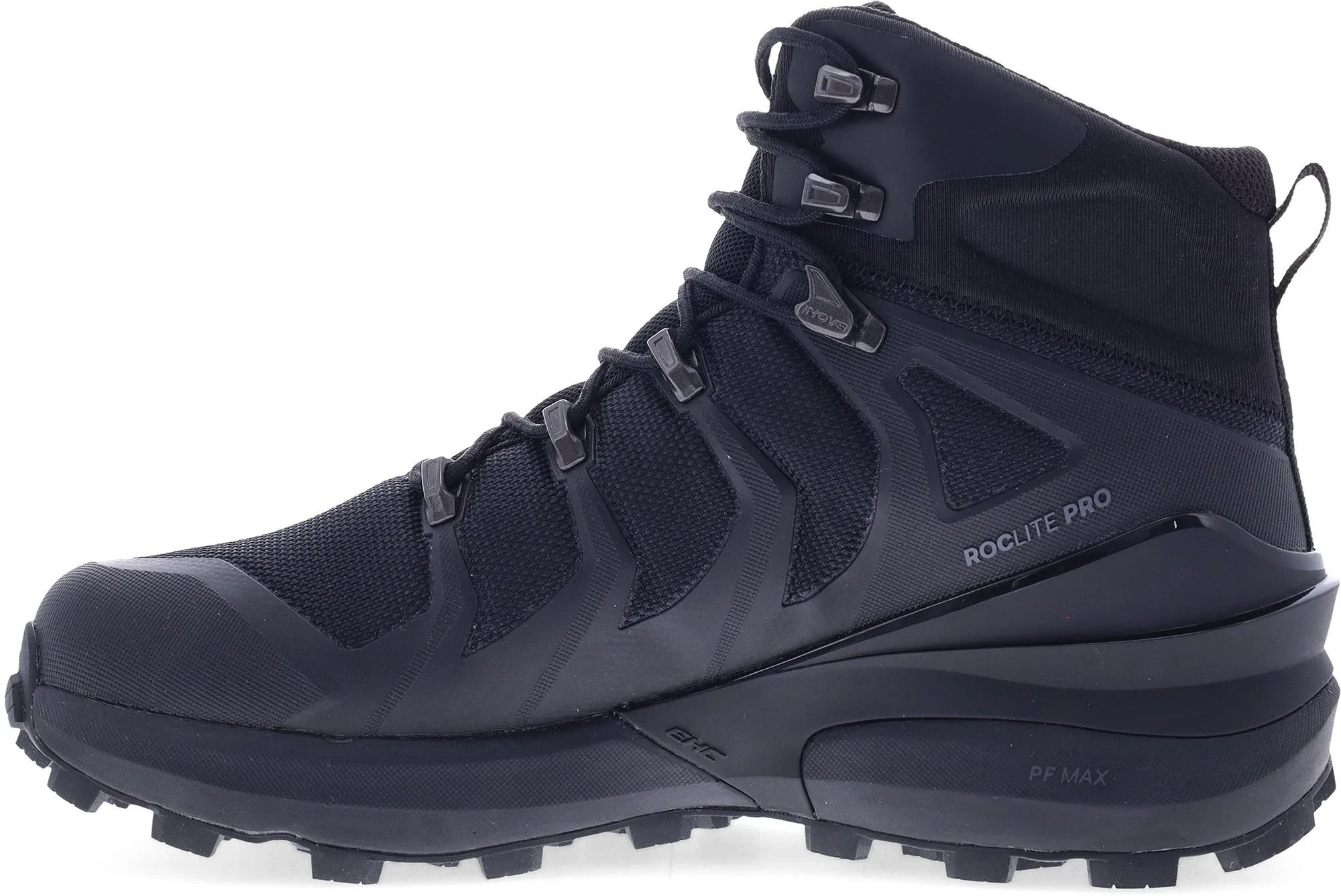 Inov8 Roclite Pro Mid GORE-TEX WIDE FIT Mens Walking Boots - Black High Performance Trekking