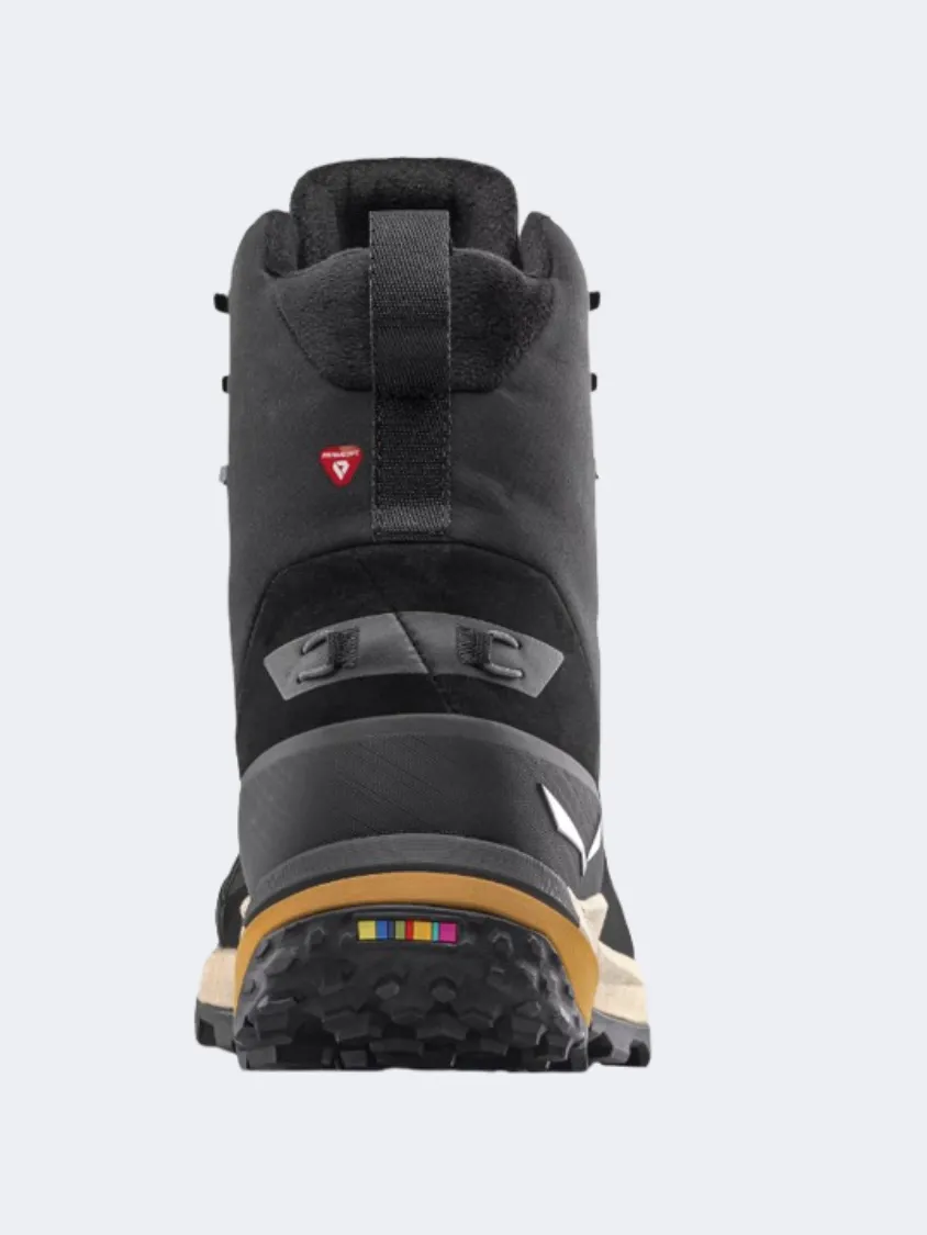 Harsh Terrain Mountain Comfort Salewa Puez Winter Mid Ptx Men Hiking Boots Black