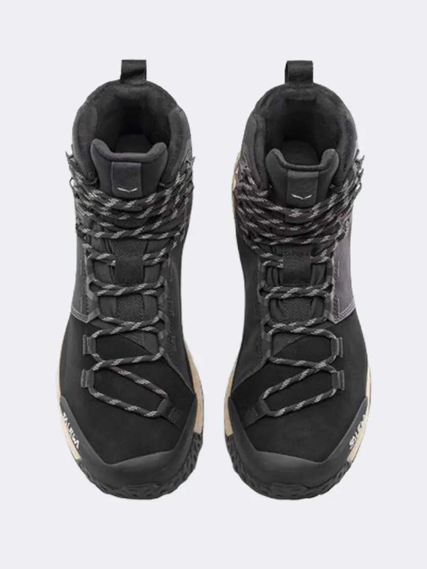 Strong Tread Salewa Puez Winter Mid Ptx Men Hiking Boots Black