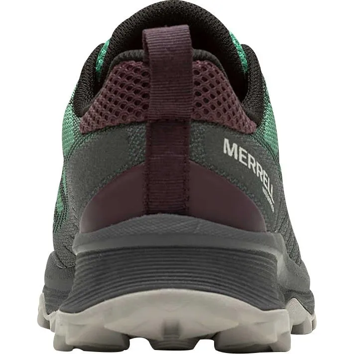 Merrell Speed Eco Waterproof Womens Walking Shoes - Green Moisture Wick Quick Drying Hiking