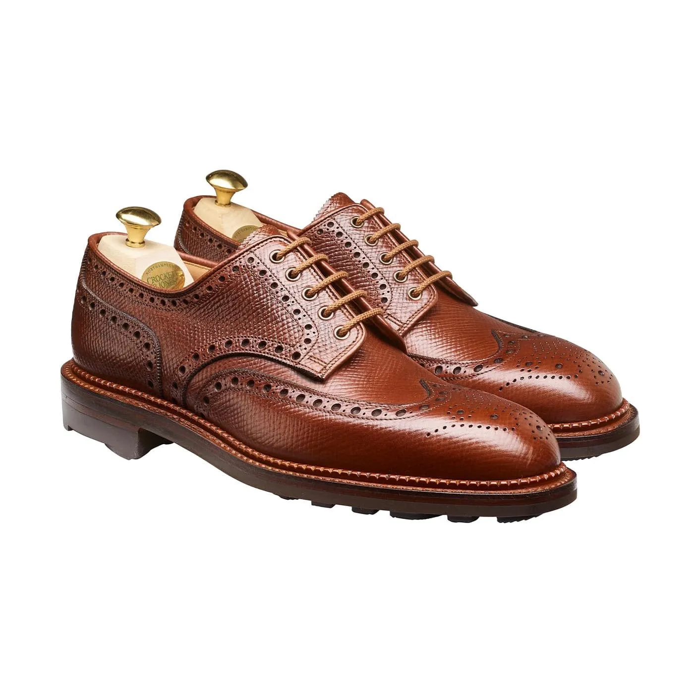 Travel Ready Shoes Effortless Fit Cardigan 5 Walnut Hatch Grain