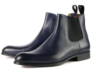 Milan Chelsea Boot Blue Reliable Quality