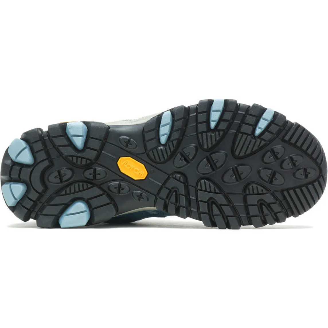 Shock Absorbing Boots Adventure Ready Gear Merrell Moab 3 Vent Womens Walking Shoes - Blue