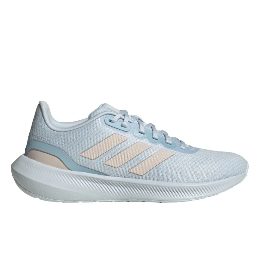 Silent Walk Clean White adidas Runfalcon 3.0 Women's Running Shoes