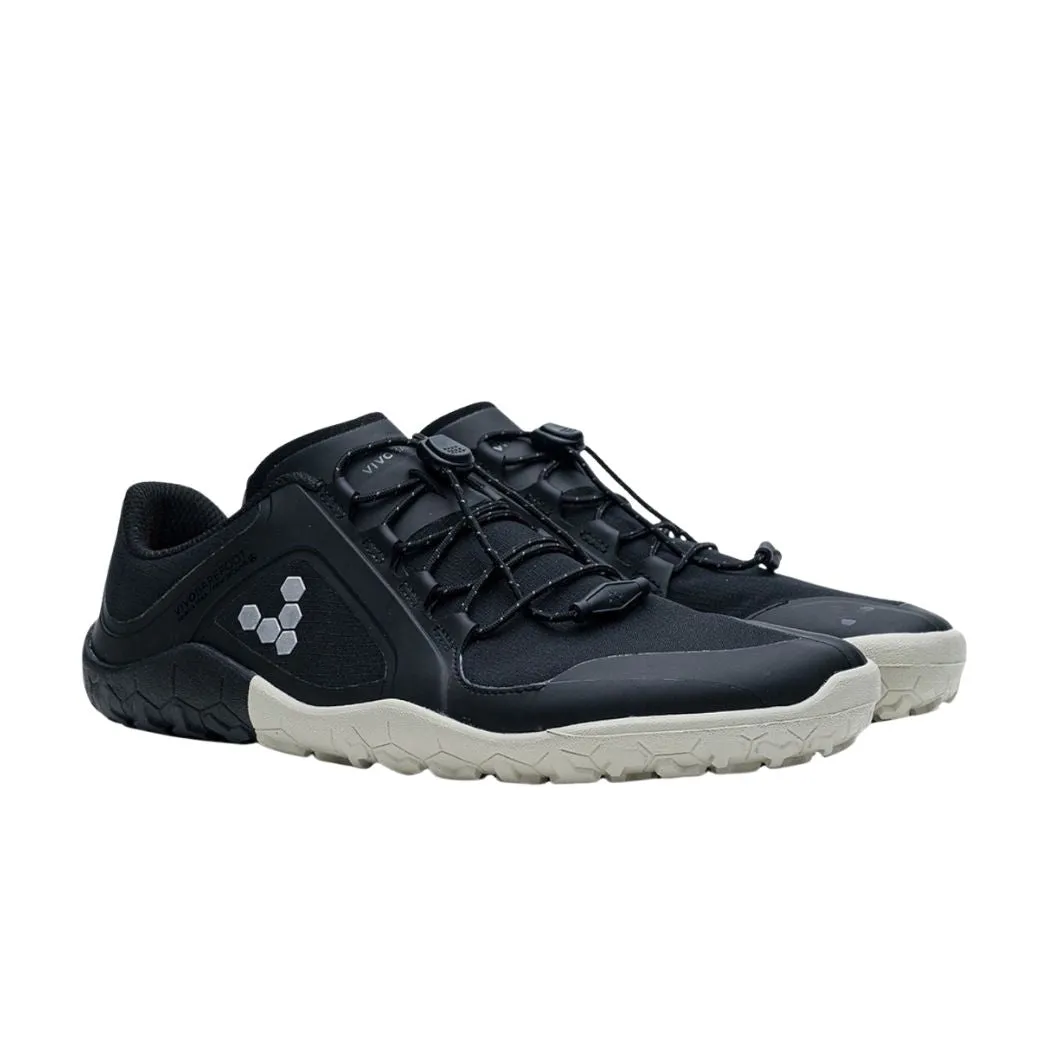 Quiet Step Stone Gray vivobarefoot Primus Trail III All Weather FG Women's Trail Running Shoes