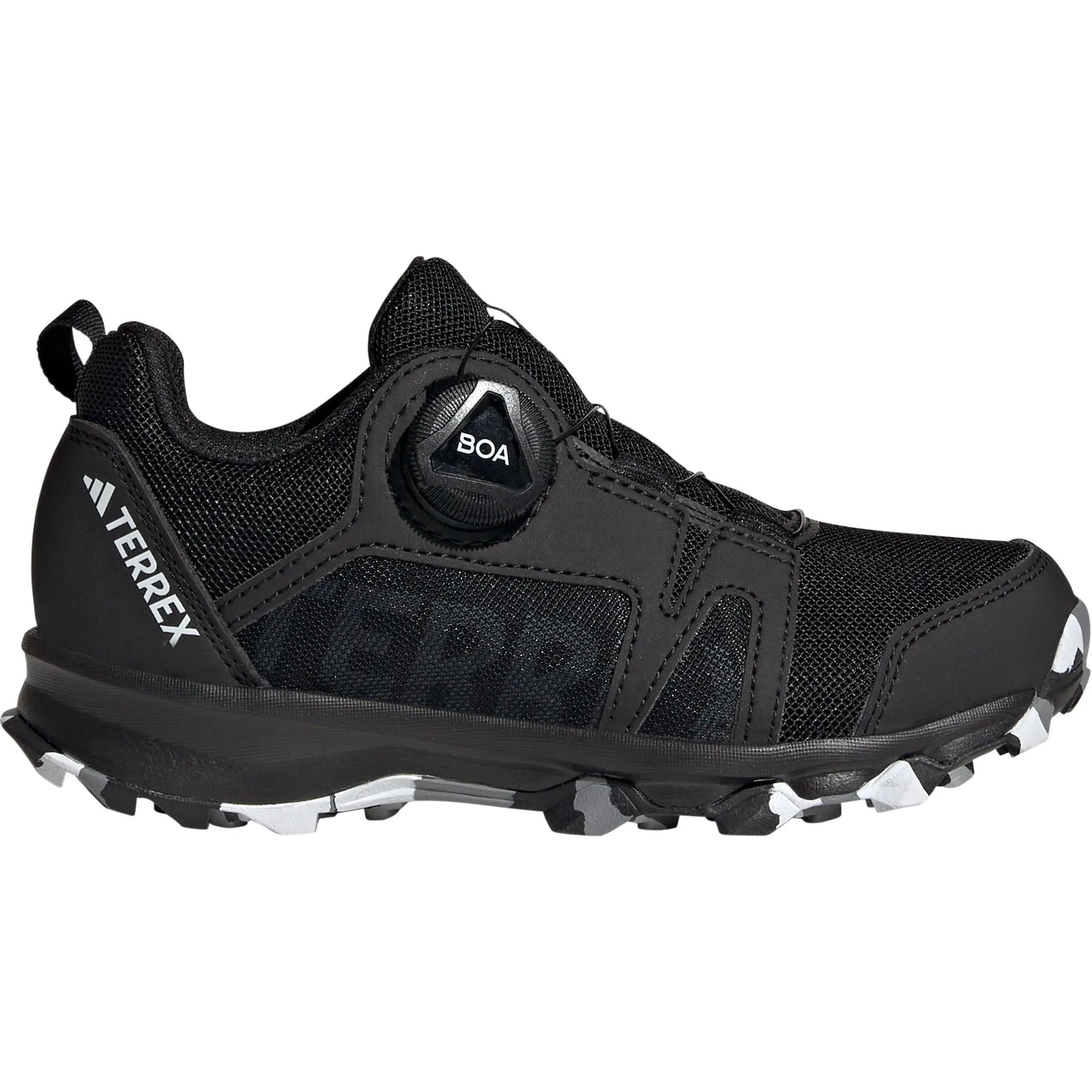 adidas Terrex Agravic BOA Junior Trail Running Shoes - Black Dynamic Steps