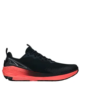 Altra Men's Experience Wild 2 Trail Running Shoes in Coral/Black AW25 running in an iconic bridge area shoes