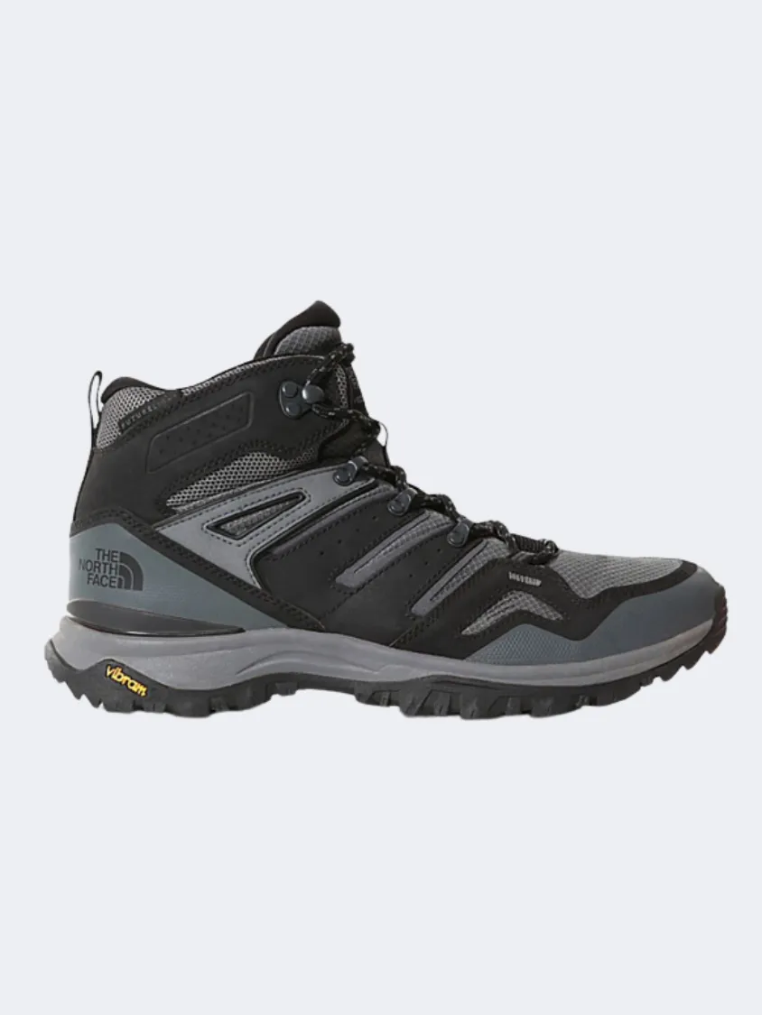Mountain Path Fit The North Face Hedgehog Men Hiking Shoes Black/Zinc Grey