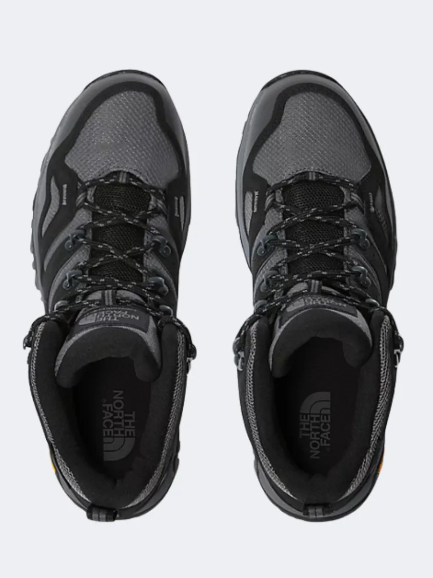 The North Face Hedgehog Men Hiking Shoes Black/Zinc Grey Extreme Comfort