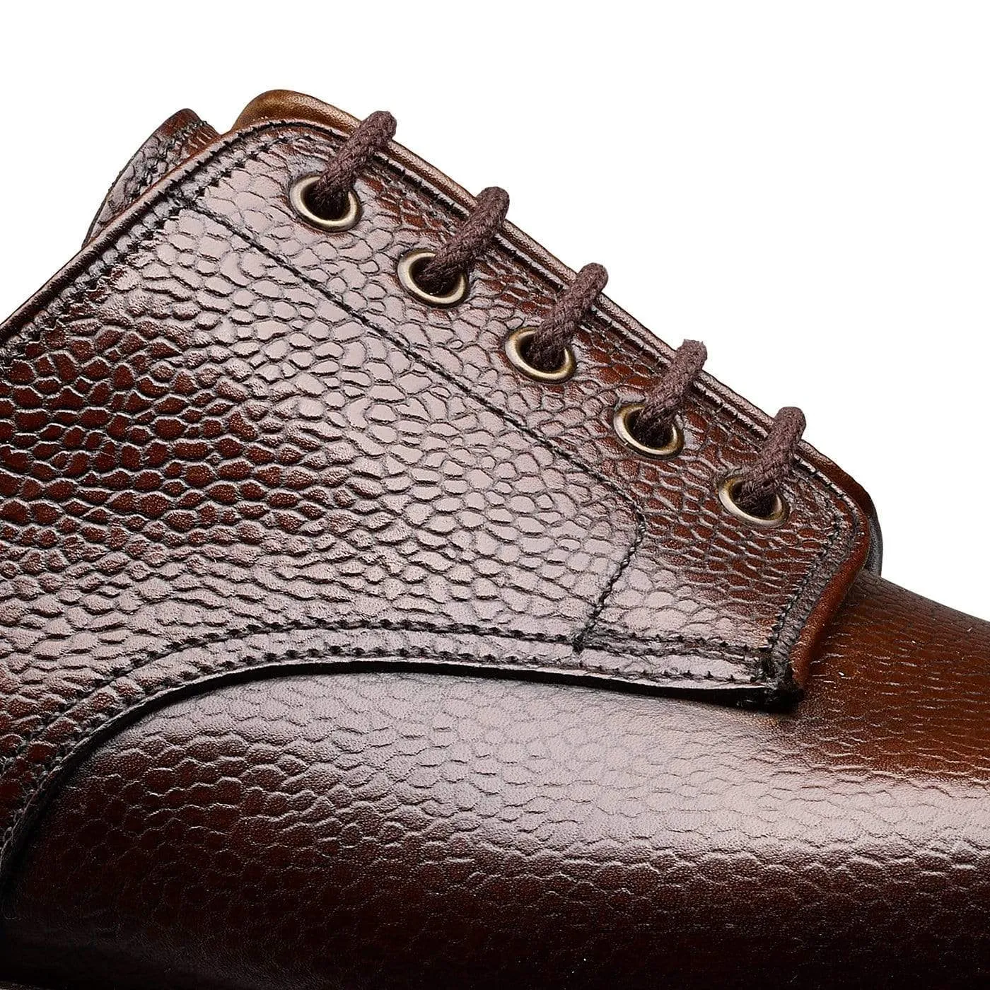 Sandhurst Dark Brown Scotch Grain Sophisticated Look