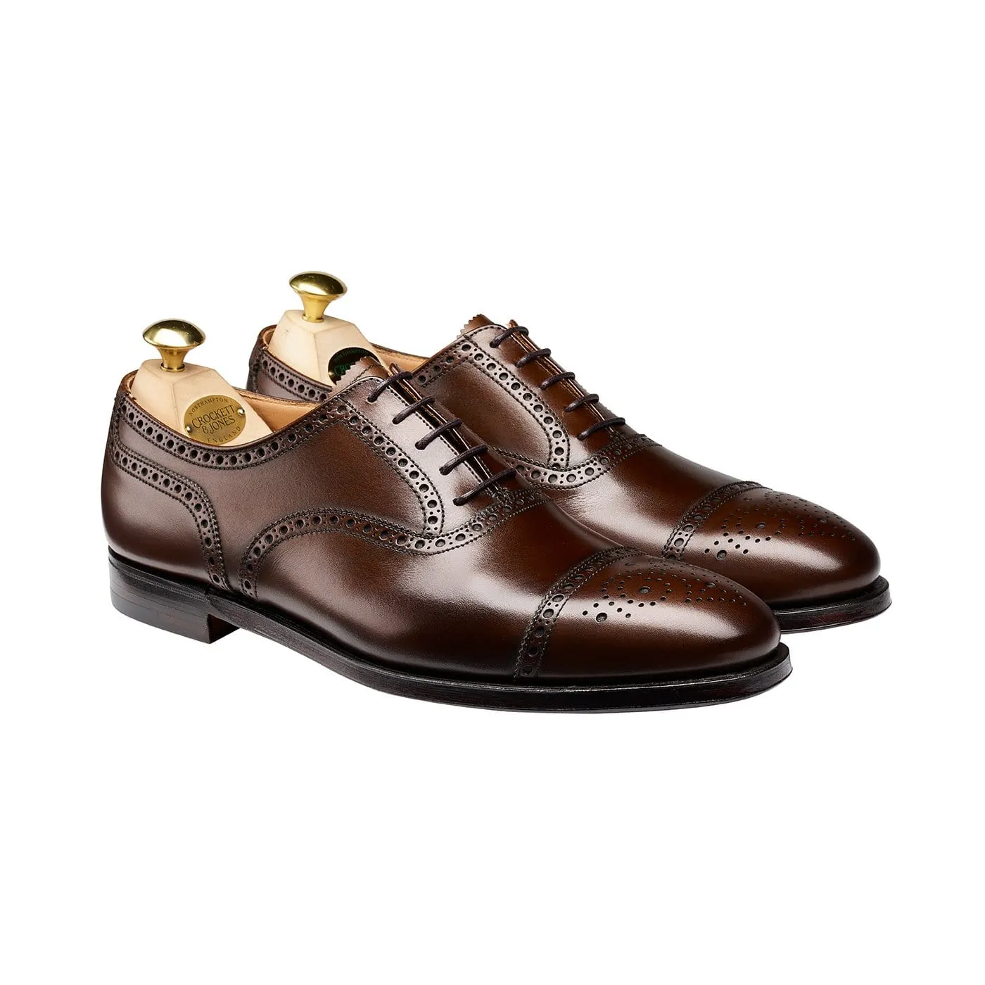 Fit Walk Westfield Dark Brown Burnished Calf