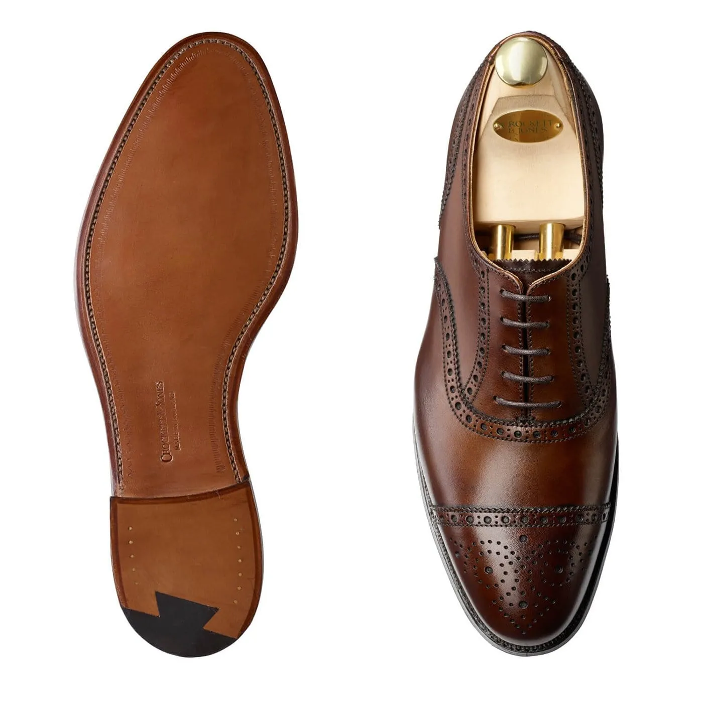 Westfield Dark Brown Burnished Calf Suede Touch Quick Wear Style