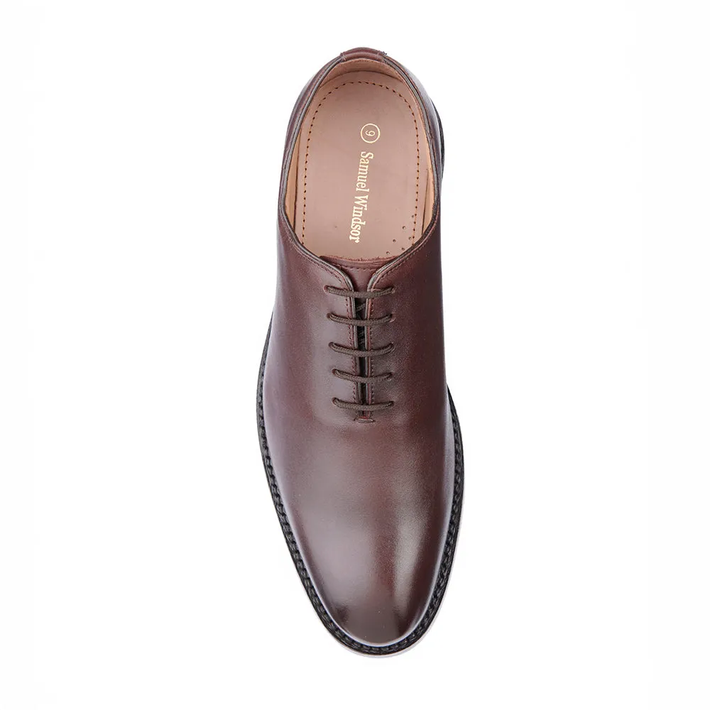 Brunel Wholecut Oxford - Dark Brown Classic Performance Stylish Loafers