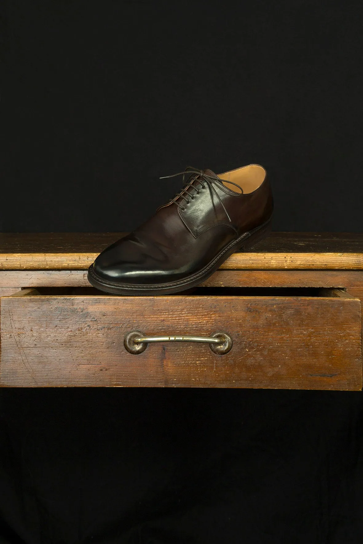 IVAN 91031<br>Mogano Derby Shoes Formal Chic Refined Sharp Look