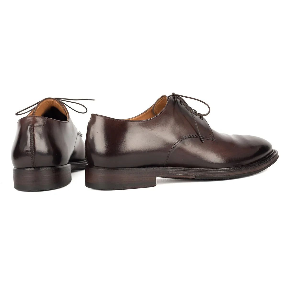 IVAN 91031<br>Mogano Derby Shoes Soft Interior Comfort Shape