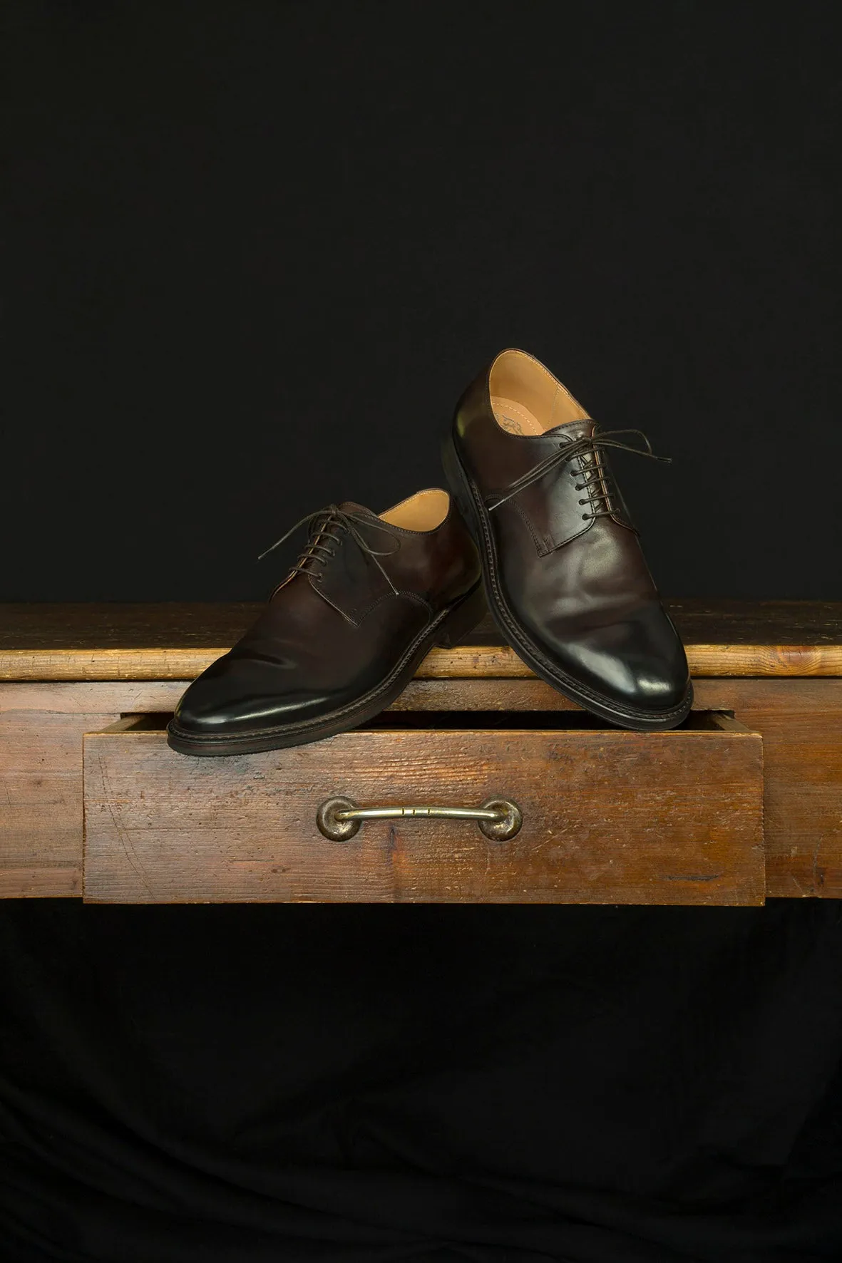 IVAN 91031<br>Mogano Derby Shoes Subtle Choice