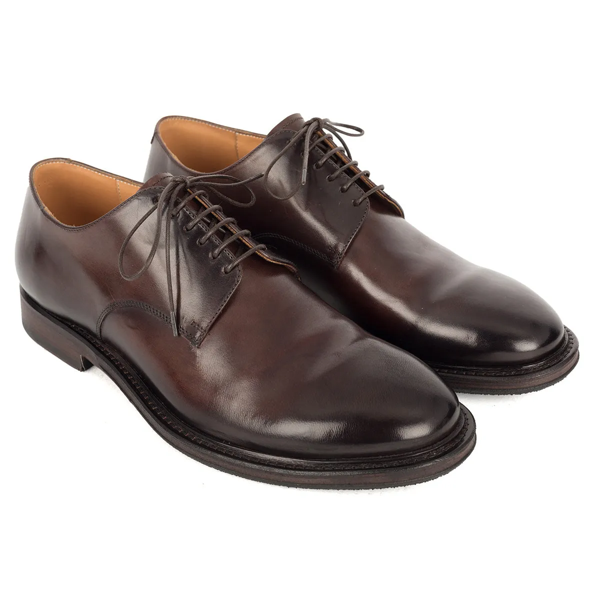 IVAN 91031<br>Mogano Derby Shoes Classic Tailored Touch