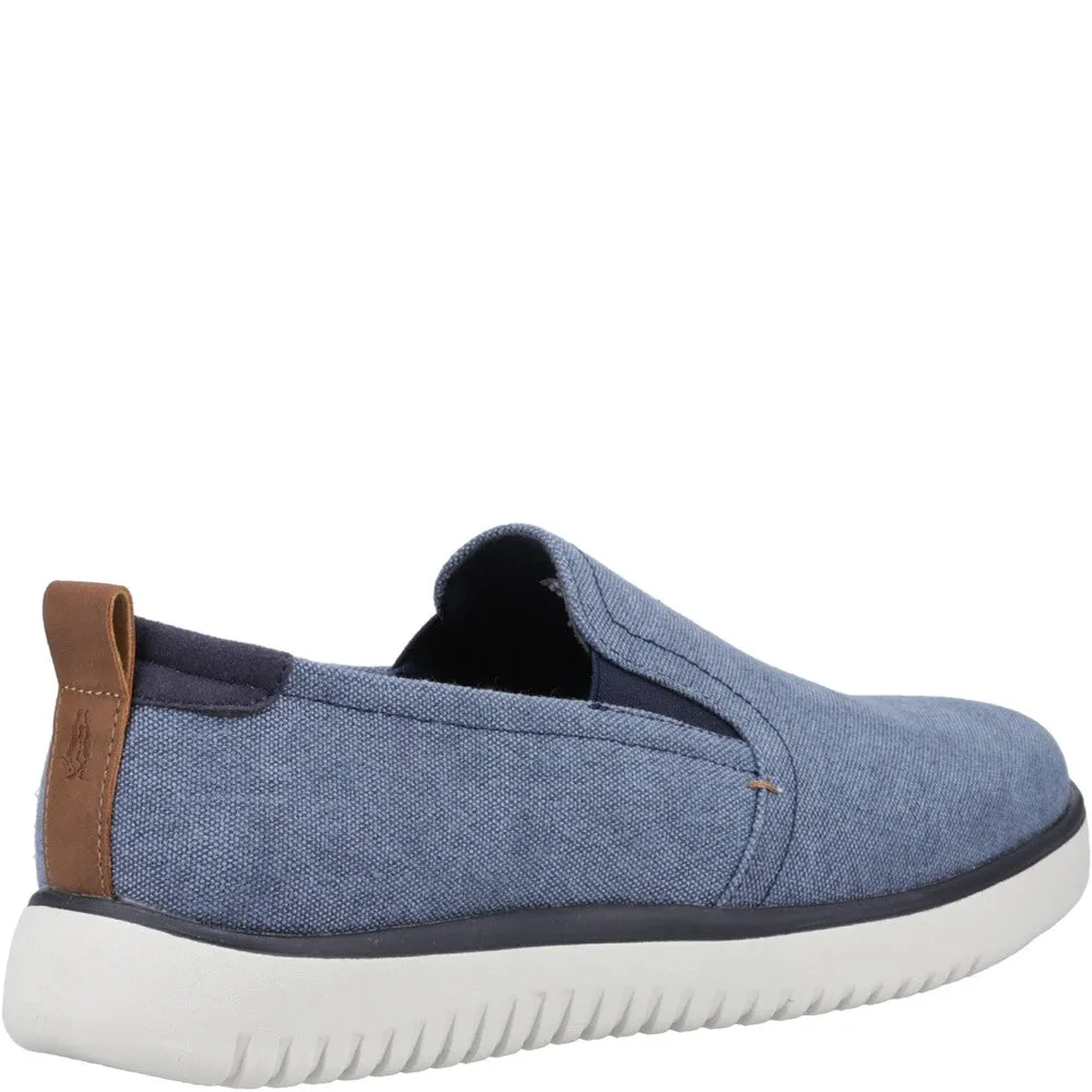 Navy Danny Slip-On Shoes Daily Grip