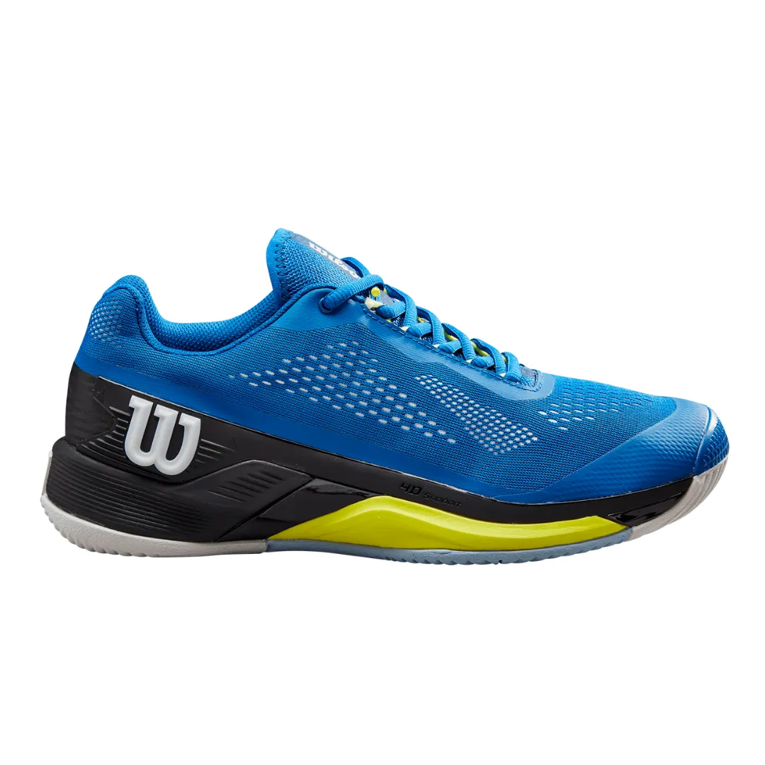 Wilson Rush Pro 4.0 Tennis Shoes - Lapis /Bk/Sa Lightly Padded