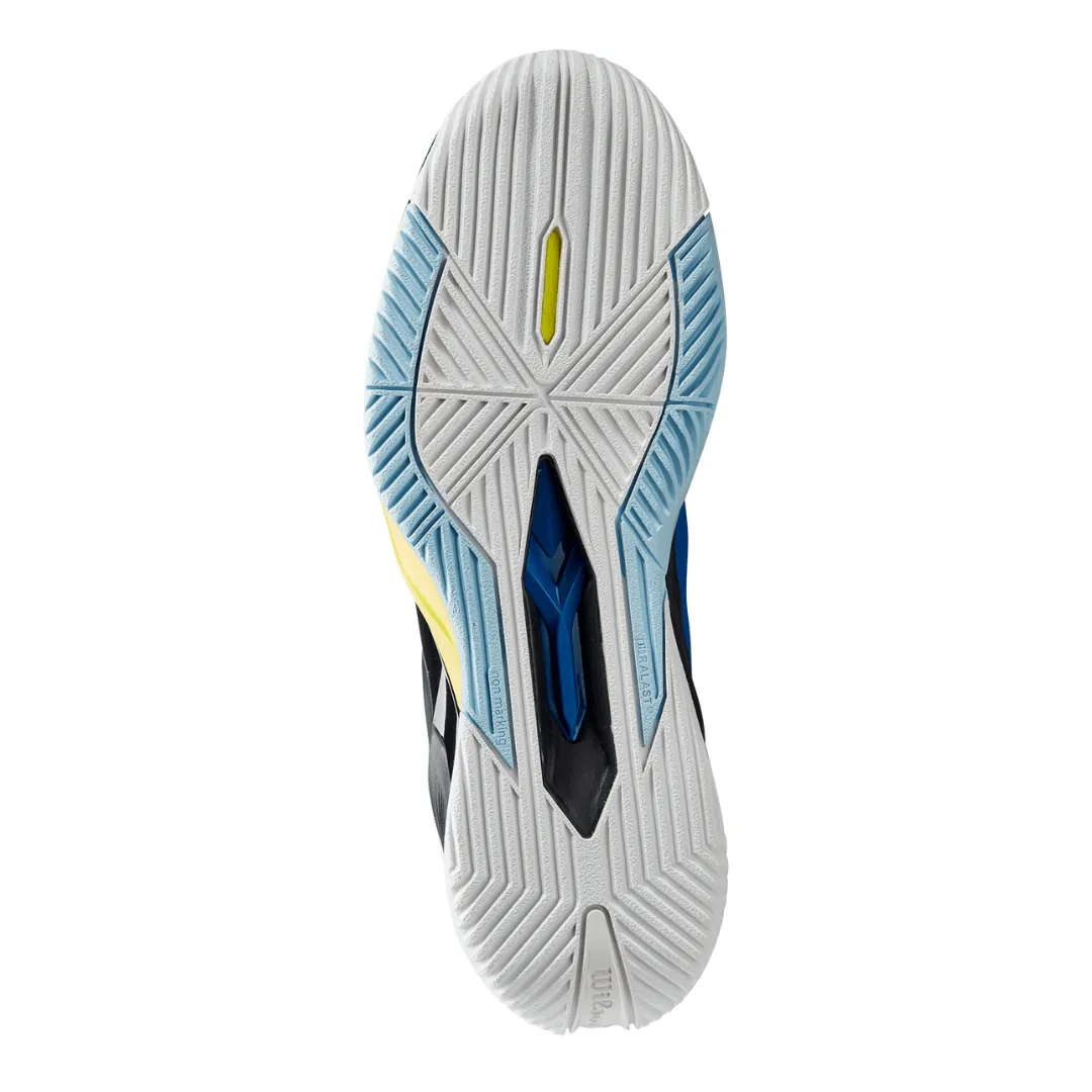 Breathable Design Court Wilson Rush Pro 4.0 Tennis Shoes - Lapis /Bk/Sa