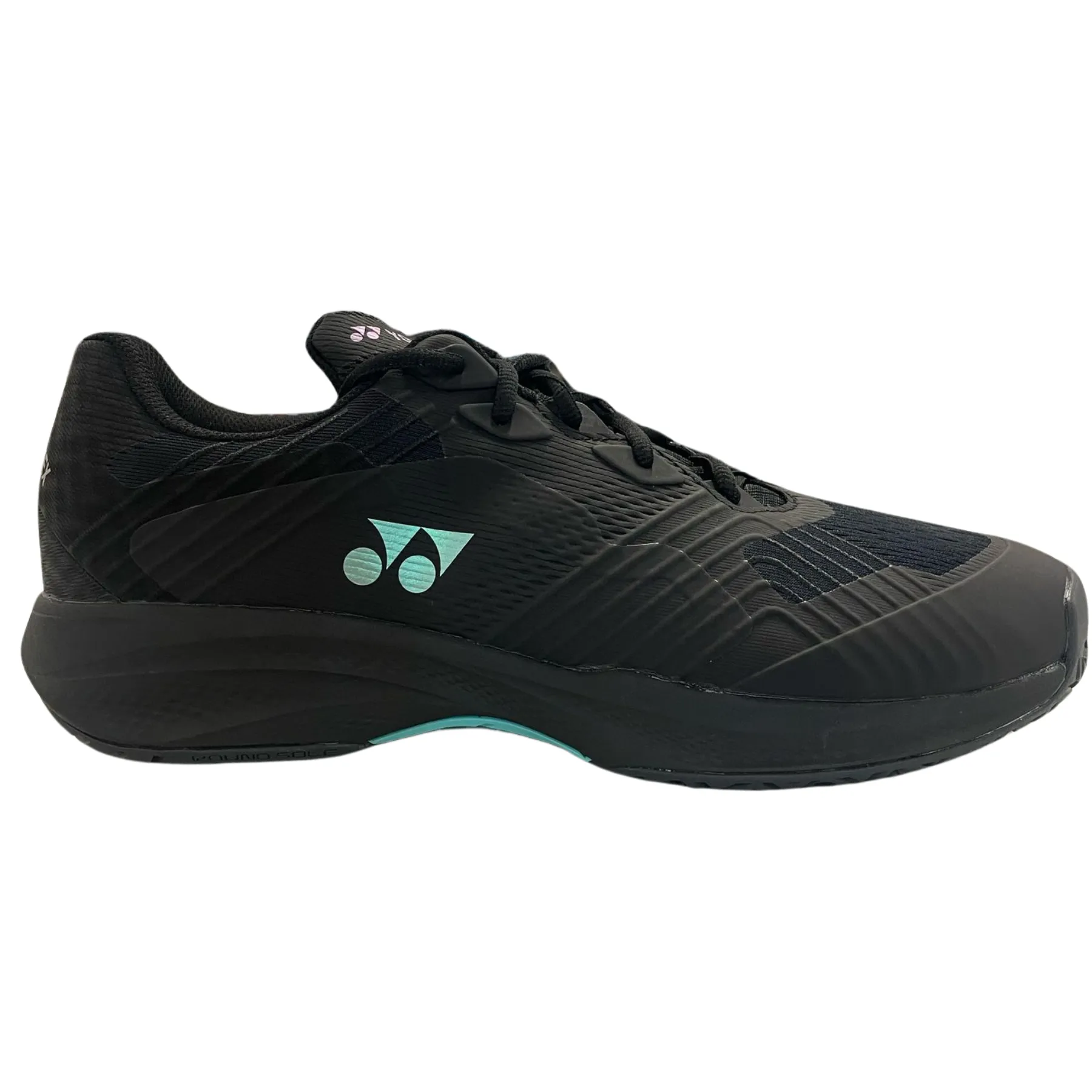 Yonex Sonicage Wide All Court Power Cushion Mens Tennis Shoes - Black synthetic leather Balance training
